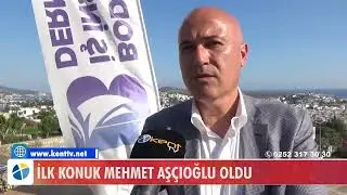 İLK KONUK MEHMET AŞÇIOĞLU OLDU