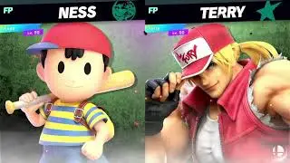 Super Smash Bros Ultimate Amiibo Fights 9pm Poll Ness vs Terry