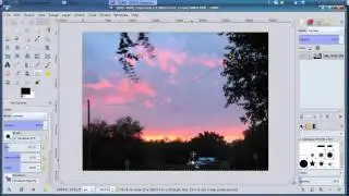 Removing unwanted parts of a picture using gimp