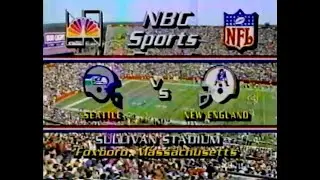 1984 Week 3 - Seahawks vs. Patriots