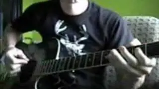 Me playing the King Of The Hill theme on guitar