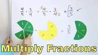 Multiply Fractions w/ Cross Cancellation (Cancelling Terms) - [7-2-11]