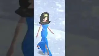 Elsa's Song Parody "Leri Go" 🤣❄️ #sakuraschoolsimulator #trending #shorts #frozen #elsa #funny