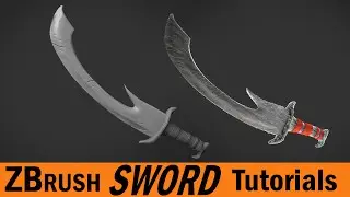 ZBrush Sculpting | zbrush Sword tutorial | ZBrush Tutorial for Beginners | ZBrush 2020,free tutorial