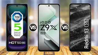 Infinix Hot 50 5G vs IQOO Z9x 5G vs Redmi 13 5G || Specs Comparison