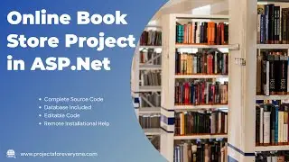 Online Book Store Project in ASP.Net with C#.Net and SQL Server - Responsive Design