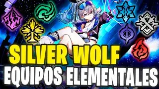 ESTE ES EL MAYOR POTENCIAL DE SILVER WOLF 🏆 Equipos Elementales | Honkai Star Rail