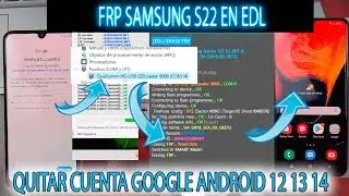 FRP SAMSUNG S22 QUITAR CUENTA GOOGLE EN EDL S901E CON UNLOCKTOOL FUNCIONAL PARA OTROS SAMSUNG