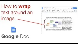 How to wrap text around an image in Google Doc