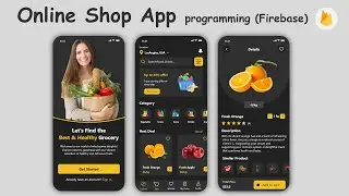 Online Shop app Android Studio Project with Firebase & Java - android studio Koala