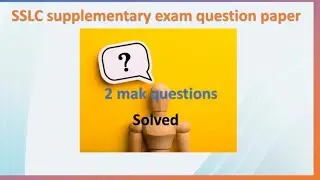 SSLC maths supplementary qp -23 with key answers 2 marks