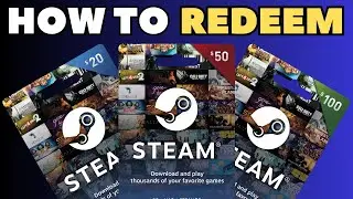 How To Add Steam Gift Card Funds To Your Steam Wallet 2024