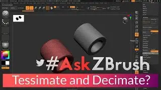 #AskZBrush - "What does Tessimate and Decimate mean?"