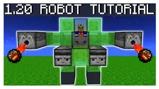 🦅 Minecraft Bedrock 1.20 | Easy Robot Tutorial!