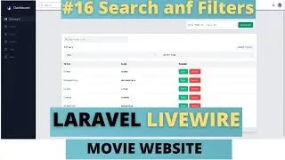 Laravel Livewire Tutorial Create Movie Website #16 Add Search and Filters