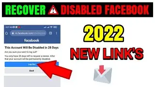 HOW TO RECOVER DISABLED FACEBOOK ACCOUNT 2023 | Your account has been disabled 2023