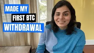 My first BTC withdrawal