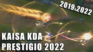 Kaisa KDA Edição de Prestigio (2022) - Spotlight e Comparação (2019x2022)