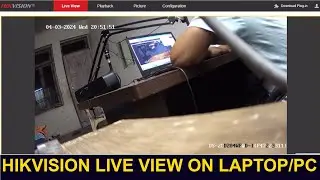 Live View on Hikvision IP Camera || how to live view hikvision on browser