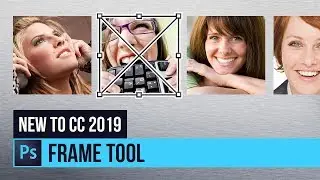 Frame Tool in Adobe Photoshop