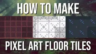 How to Make Pixel Art Floor Tiles with Shadows and Randomized Variations