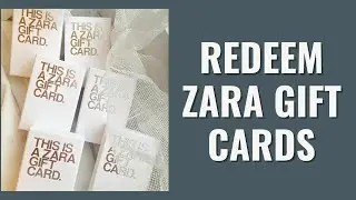 How To Redeem Zara Gift Cards