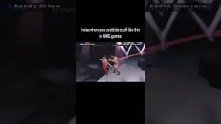 I miss when you could do stuff like this in WWE games