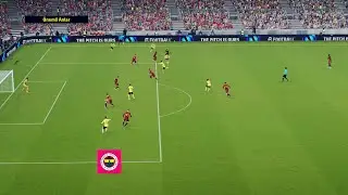 Defansın başını döndürdüm ve Gooolll