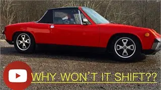 MY PORSCHE 914 WON'T SHIFT!!!        (how to repair shifter coupling)