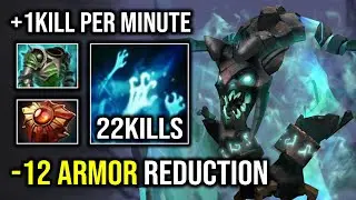 WTF 1Kill Per Min Angry Bird Army -12 Armor Reduction Offlane Pro Visage Dota 2