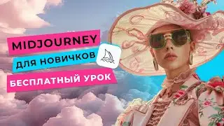 Как пользоваться Midjourney. Бесплатный урок для новичков.