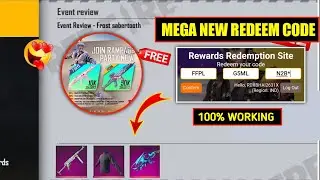 FREE FIRE RAMPAGE EVENT REWARD REDEEM CODE IN FREE FIRE REDEEM CODE TODAY FREE FIRE REDEEM CODE