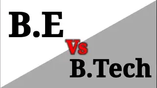 BE vs B.Tech | Difference Between BE and B.Tech in Tamil | @SIMPLIFYEVERYTHING5550