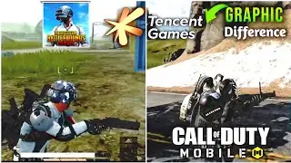 💨CALL OF DUTY MOBILE 🆚 PUBG GUNS COMPARISON 2022