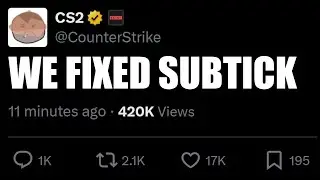 CS2's New Update is MASSIVE (Subtick Fixes)