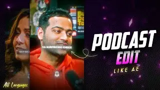 How To Edit Podcast Video Like - podcastglimsesx [Hindi]