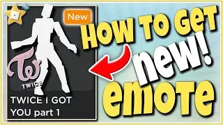 HOW TO GET NEW *TWICE* EMOTES in Roblox