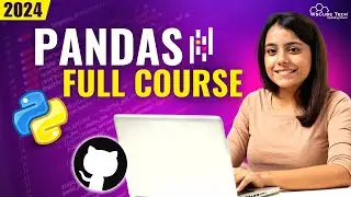 PANDAS Full Course with PRACTICAL (2024) | Learn Python Pandas in 1 Hour