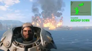 Paladin Danse's honest reaction to destroying the Prydwen