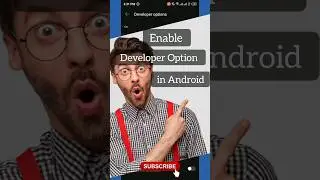 Enable Developer Options Android⚙️ 