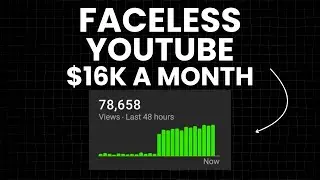 $16K/MONTH FACELESS YouTube Business Model