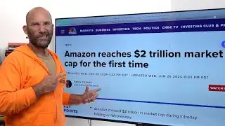 AMAZON WORTH $2 TRILLION - investing in hype, not houses...