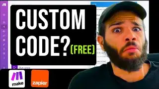 Zapier/Make.com: How To Add Custom Code (FREE)