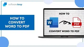 ⚡How To Convert WORD to PDF ✅ (2022)