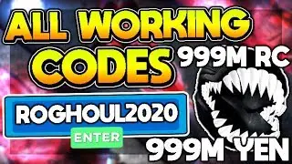 ALL *NEW* OP WORKING CODES in RO GHOUL *2020* | Roblox Ro Ghoul