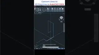 How to Convert Lines to 3D Polylines in AutoCAD 2024 [EASY STEPS] 