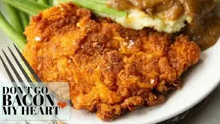 Shallow Fried Chicken Cutlets