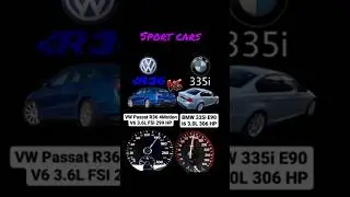 VW Passat B6 R36 299 HP vs BMW 335i E90_360P Your choice #cars