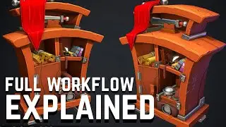 Full 3D Game Asset Workflow Explained - FULL TUTORIAL