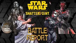 Star Wars Shatterpoint Rebels vs  Bad Batch Battle Report S02E29